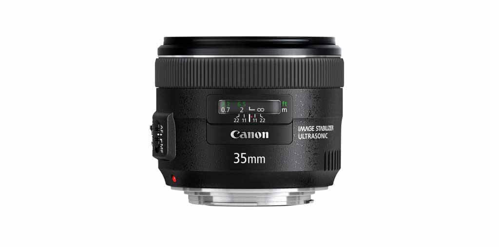  Best Canon EF-S lenses: 05 Canon EF 35mm f/2 IS USM, £380