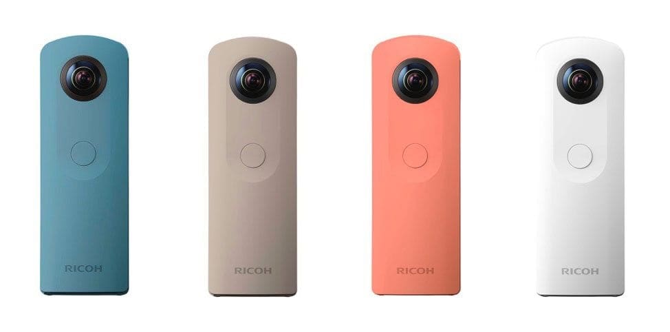 Ricoh launches Theta SC with simpler controls, lighter body