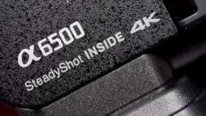 Sony Alpha A6500 badge