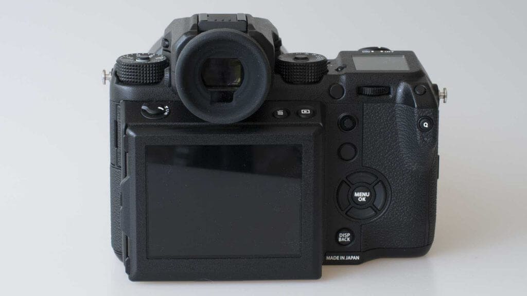 Fuji GFX 50S Review rear