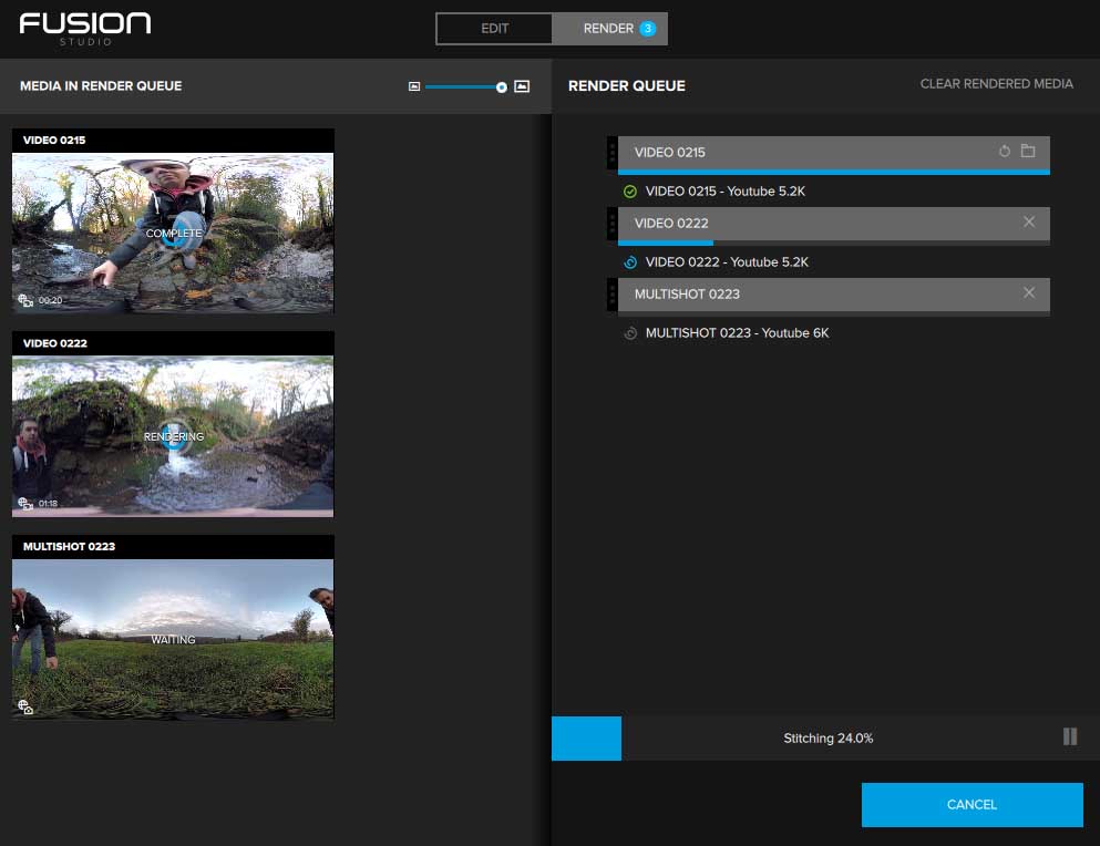 GoPro Fusion Review: Rendering in 5.2K