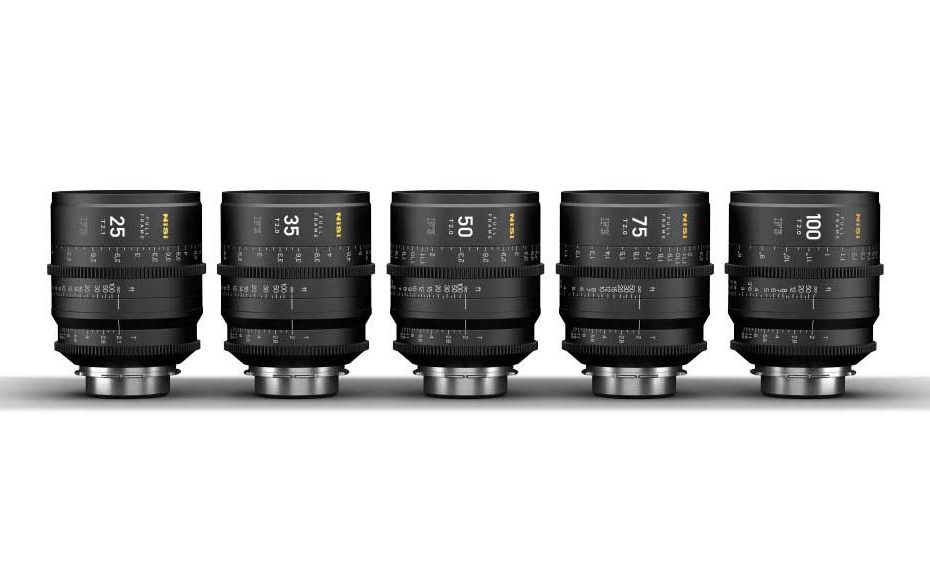 NiSi launches new F3 range of cinema prime lenses
