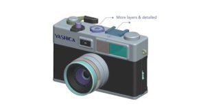 This is what the Yashica digiFilm Camera Y35 will look like