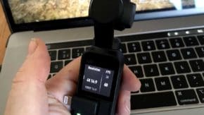 How to change the resolution and frame rates on the Osmo Pocket