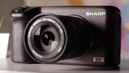 Sharp debuts 8K Micro Four Thirds camera at CES