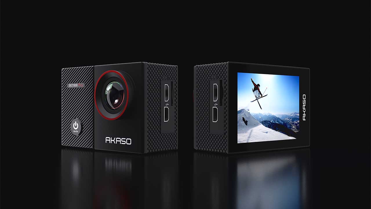 AKASO EK7000 Pro 4K action camera Announced