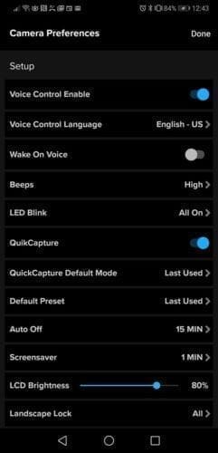 Setting Preferences on GoPro Max