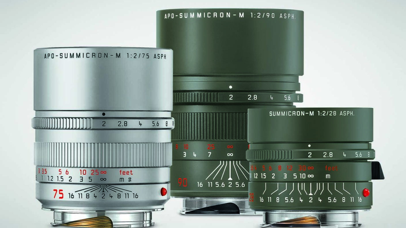 Leica unveils limited edition Summicron-M 28mm, 75mm, 90mm f/2 lenses