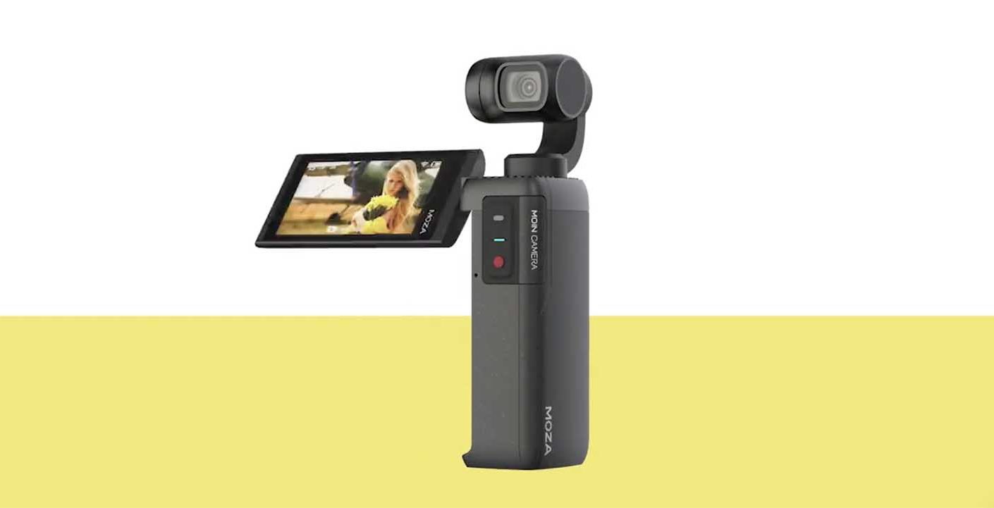 Gudsen launches Moza Moin Camera 4K gimbal camera with vari-angle