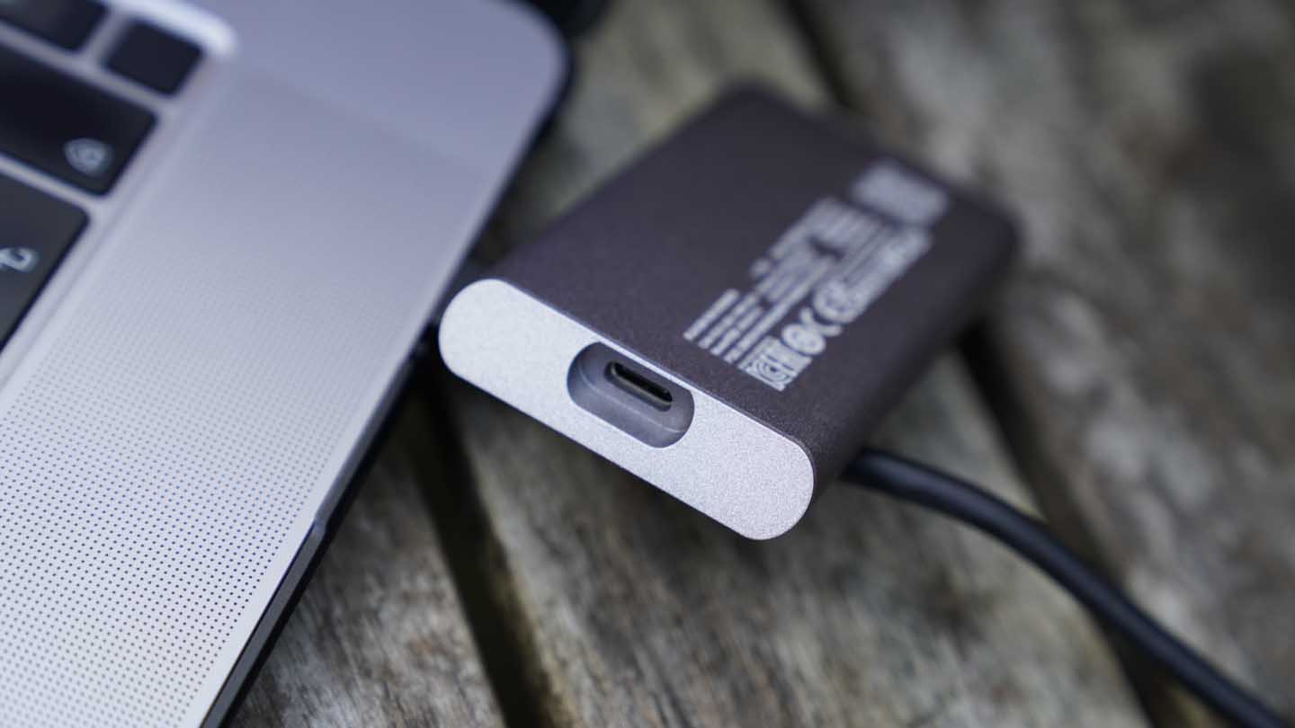 LaCie 1TB Mobile SSD Secure USB-C Drive - Gray - Apple