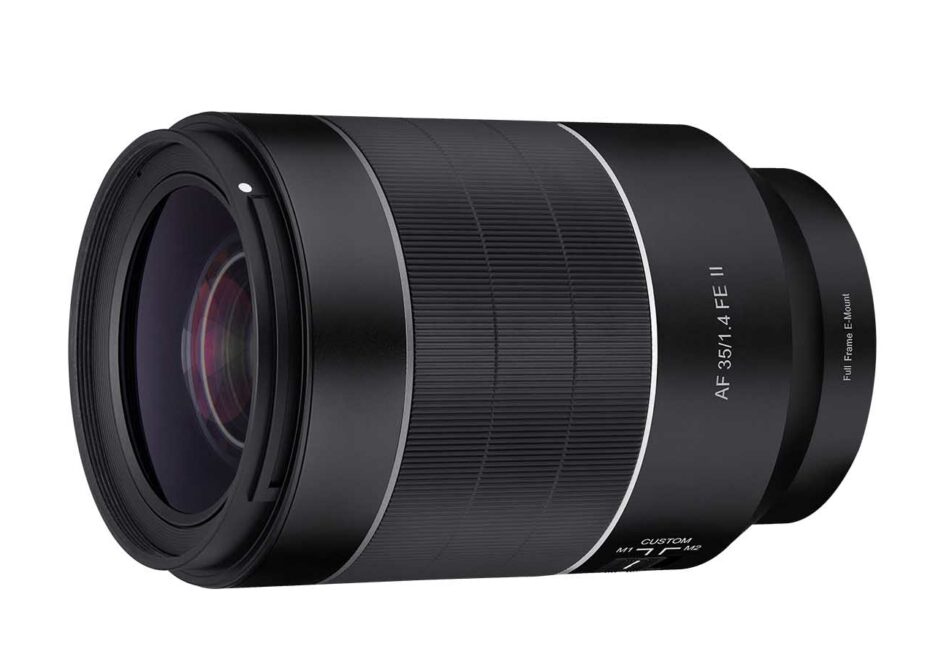 Samyang launches AF 35mm F1.4 FE II lens for Sony users
