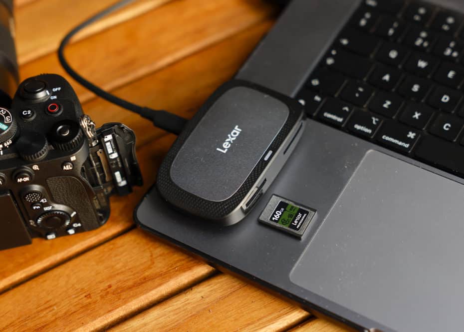 Lexar Type A Card reader review