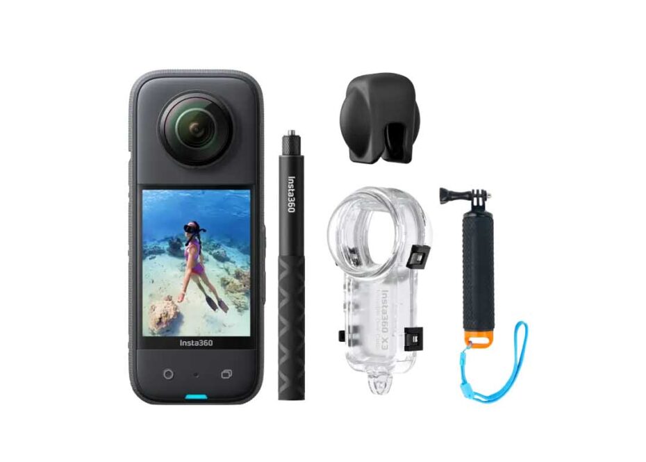 Insta360 launches X3 Invisible Dive Kit for filming 360 underwater