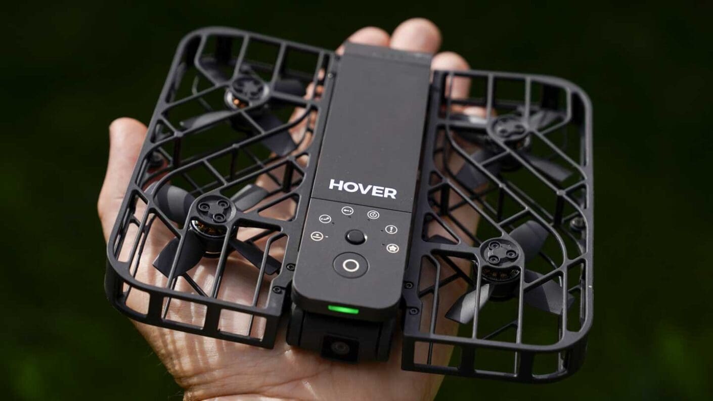 Hover X1: New 125g self-flying camera drone with Follow mode